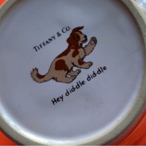 TIFFANY & CO hey diddle diddle cup